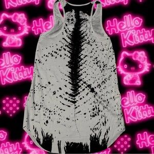 Black and White Women's Tank Top